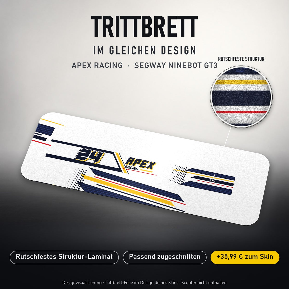 Trittbrett im gleichen Design – APEX RACING