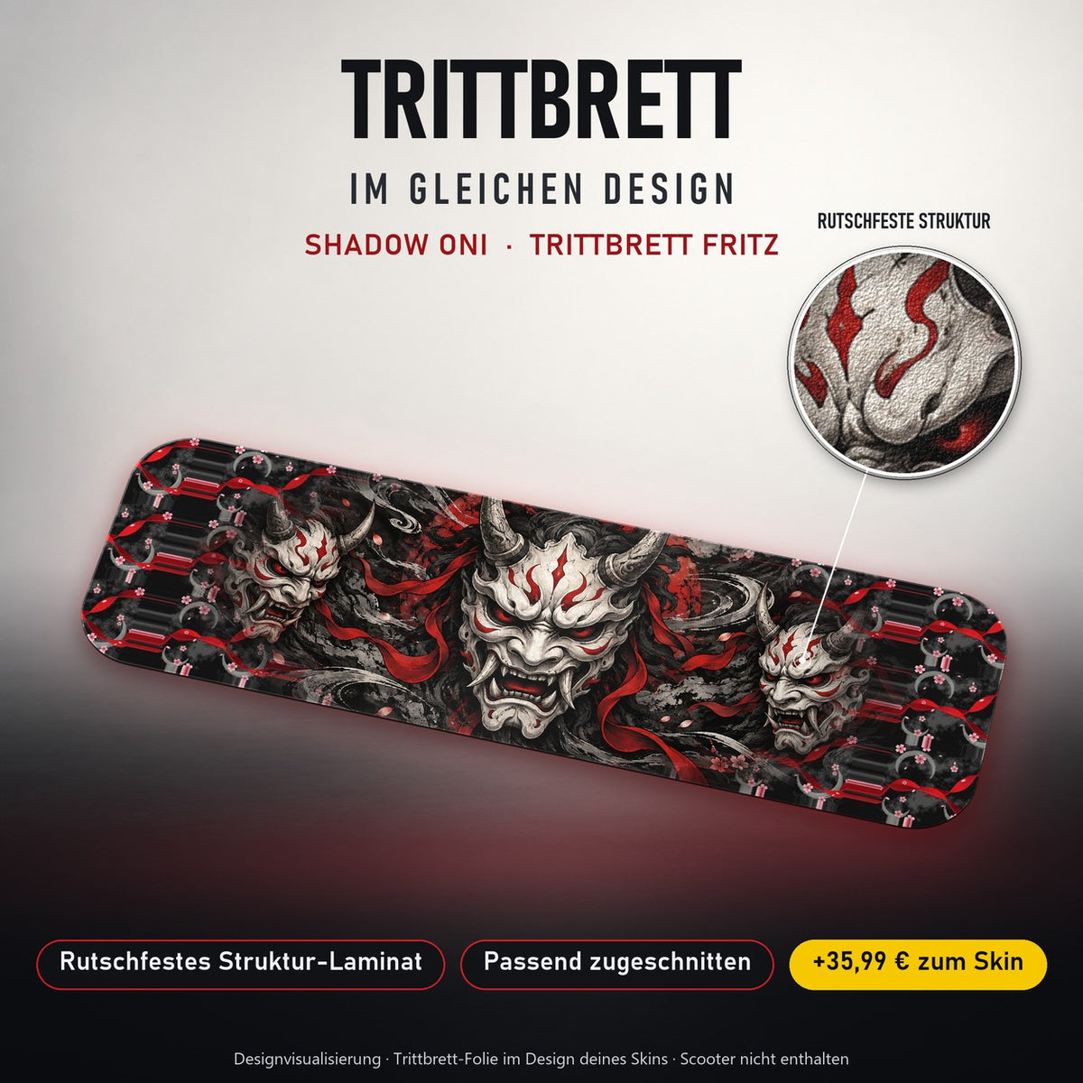 Trittbrett im gleichen Design – SHADOW ONI