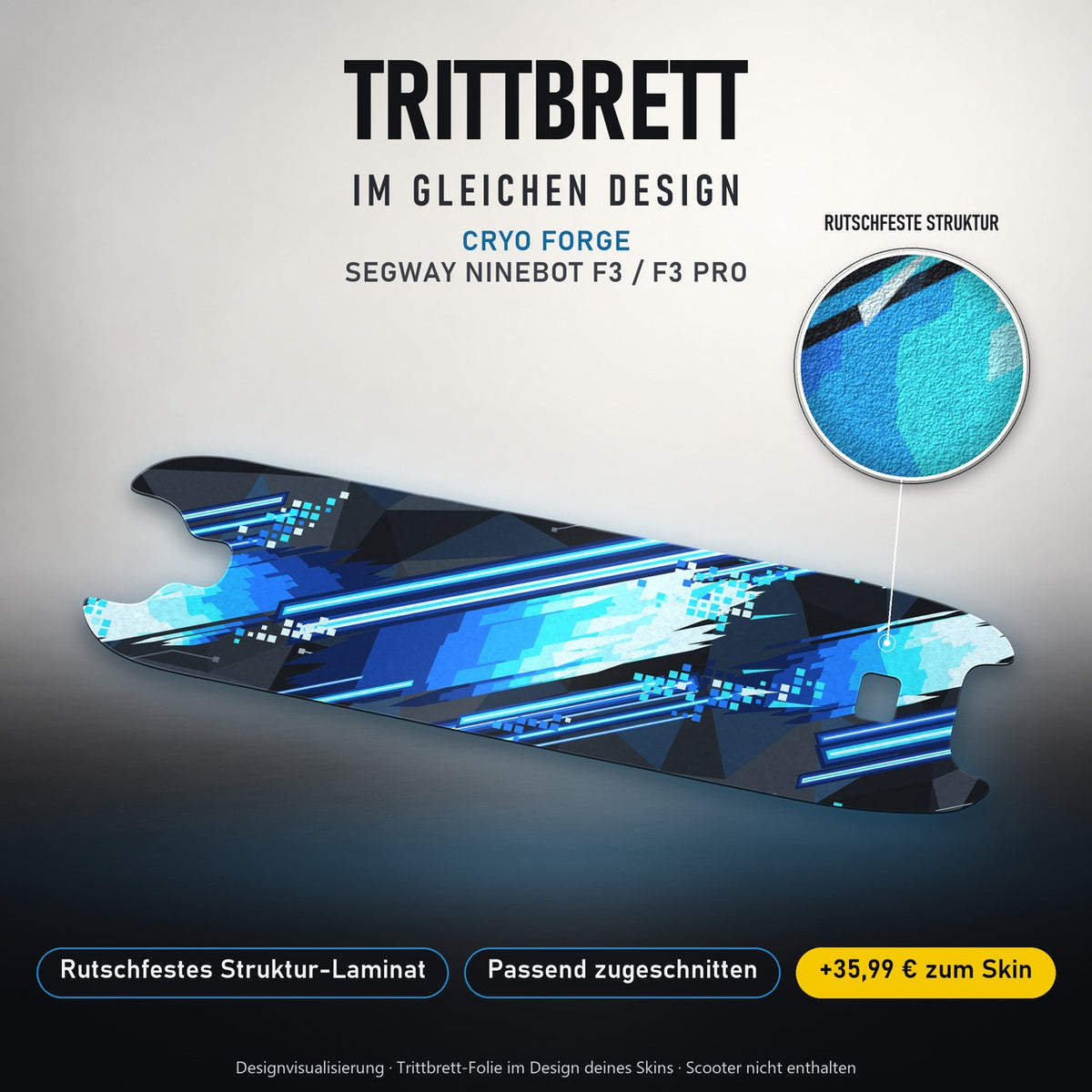 Trittbrett im gleichen Design – CRYO FORGE