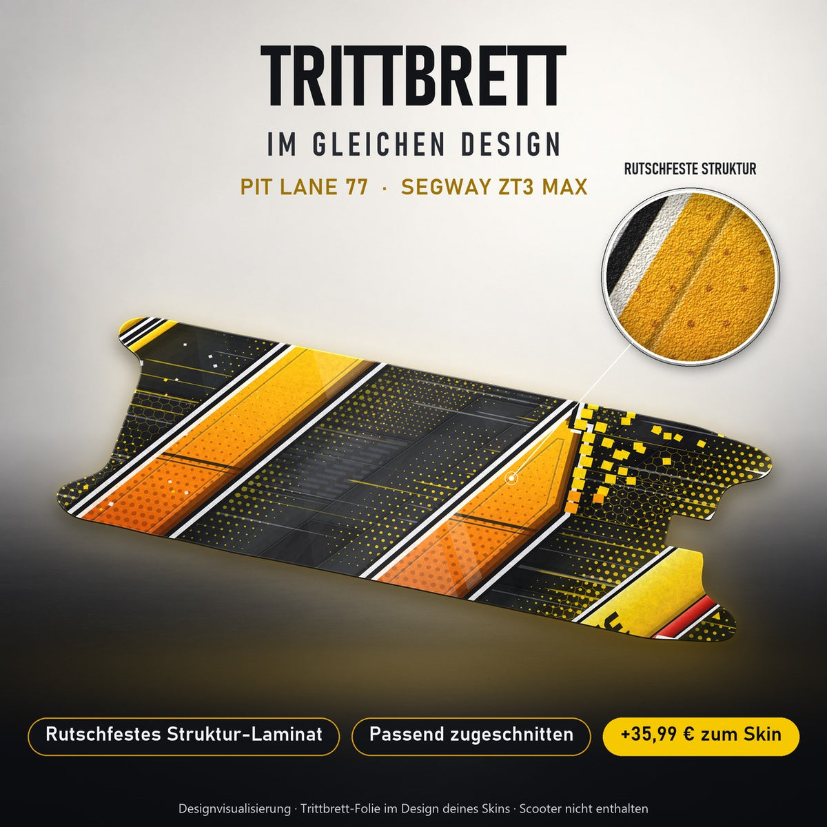 Trittbrett im gleichen Design – PIT LANE 77