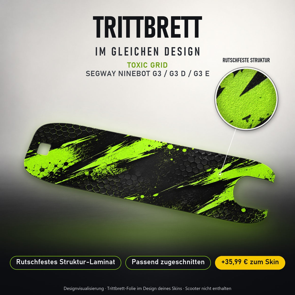 Trittbrett im gleichen Design – TOXIC GRID