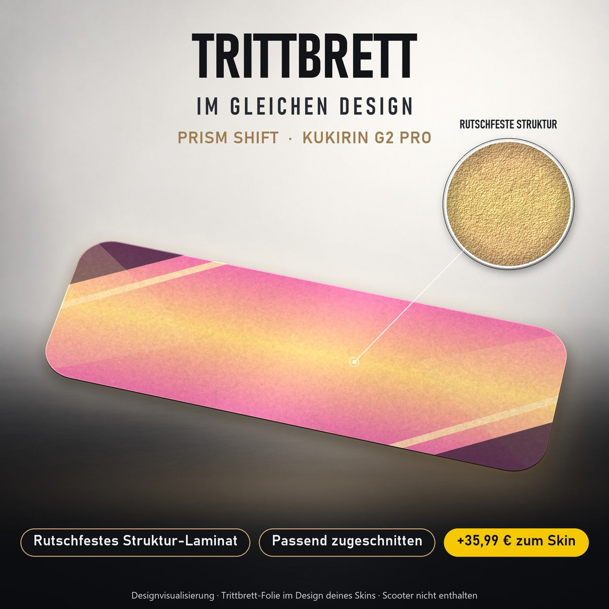 Trittbrett im gleichen Design – PRISM SHIFT