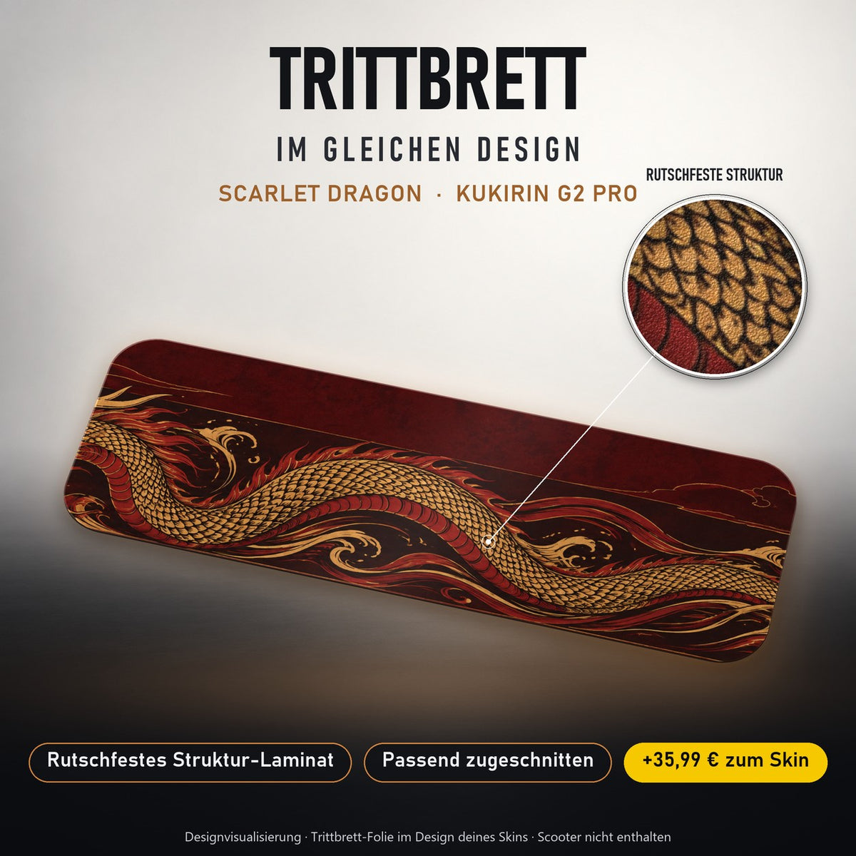 Trittbrett im gleichen Design – SCARLET DRAGON