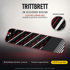 Trittbrett im gleichen Design – ELECTRIC POWER RED
