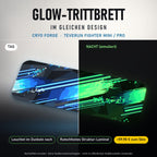 Glow-Trittbrett – CRYO FORGE, Tag/Nacht