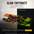 Glow-Trittbrett – INFERNO BOLT, Tag/Nacht