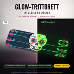 Glow-Trittbrett – CALAVERA BLOOM, Tag/Nacht