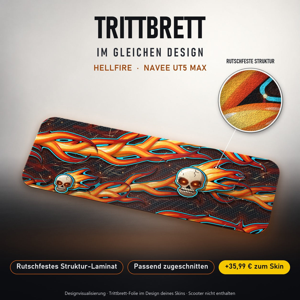 Trittbrett im gleichen Design – HELLFIRE