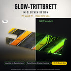 Glow-Trittbrett – PIT LANE 77, Tag/Nacht