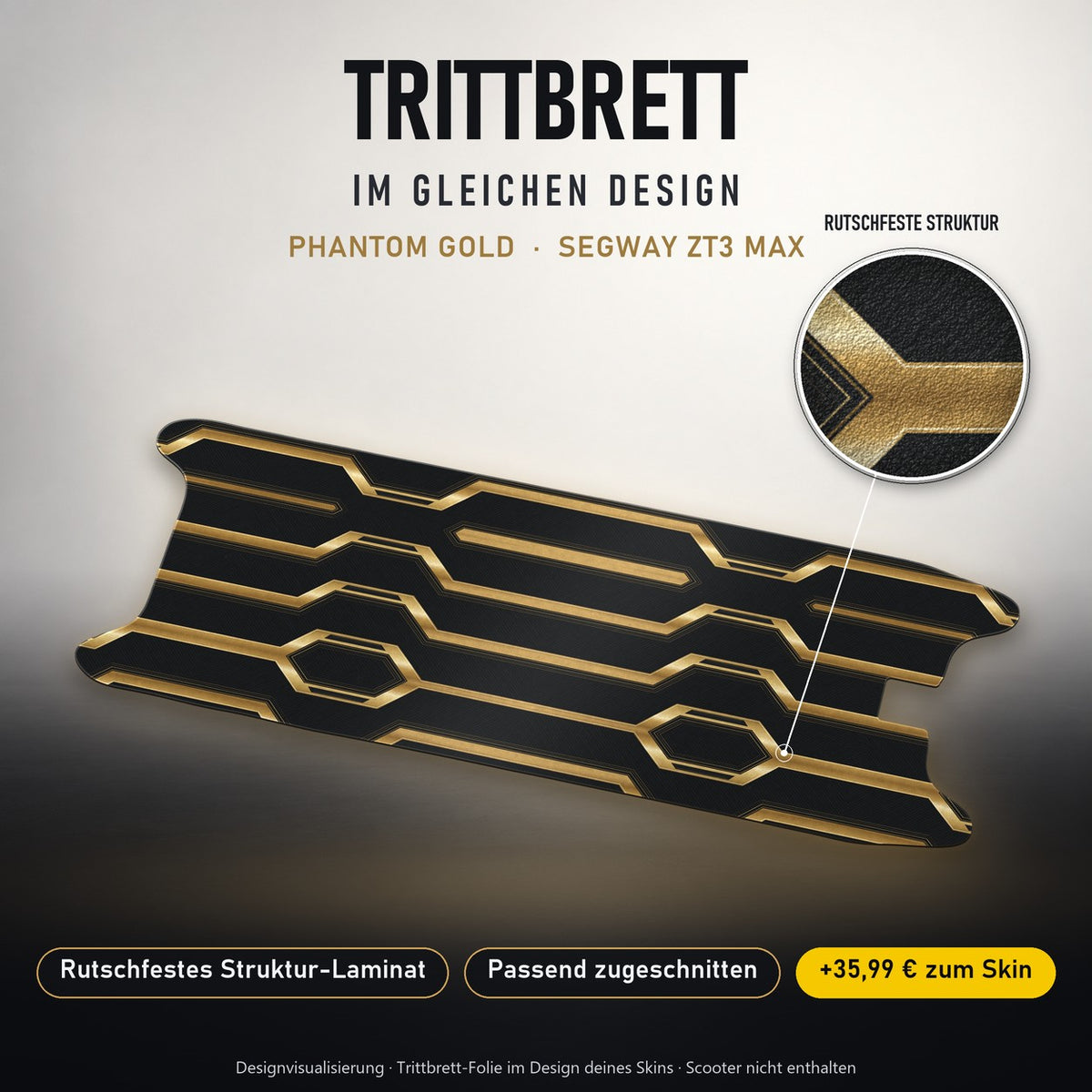 Trittbrett im gleichen Design – PHANTOM GOLD