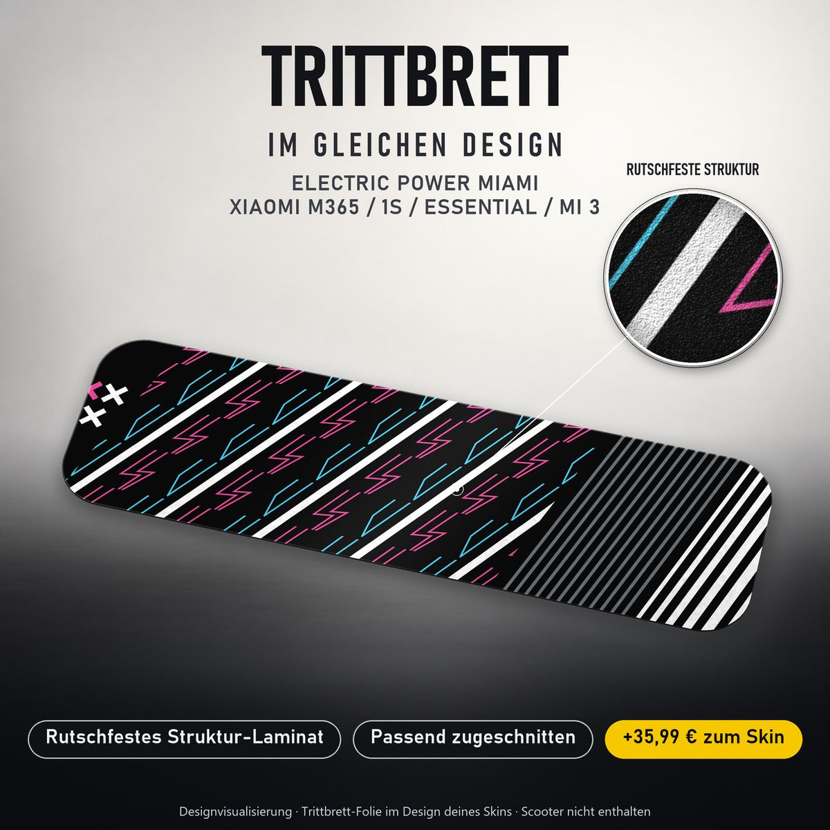 Trittbrett im gleichen Design – ELECTRIC POWER MIAMI