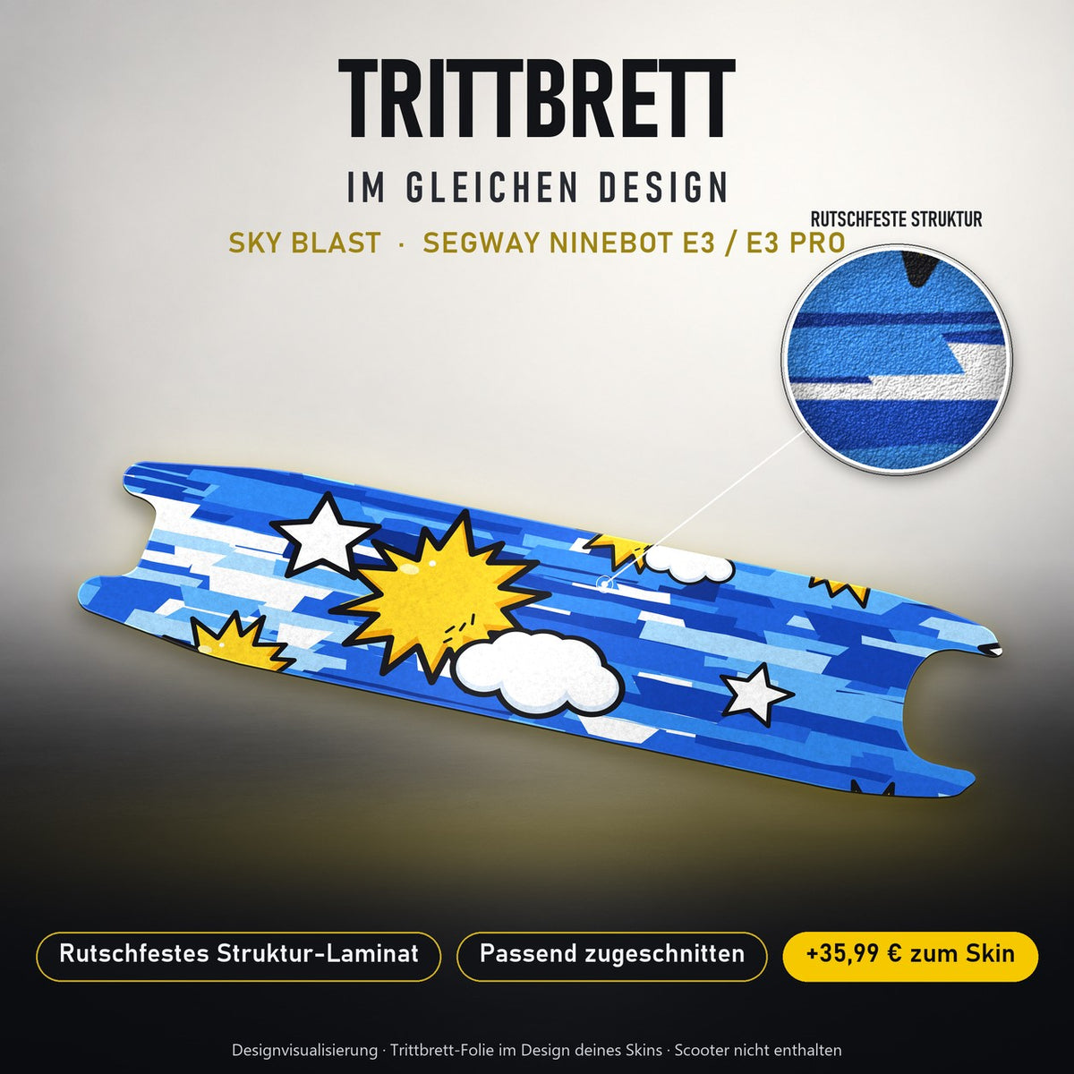 Trittbrett im gleichen Design – SKY BLAST