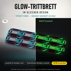 Glow-Trittbrett – STREET VIBES, Tag/Nacht