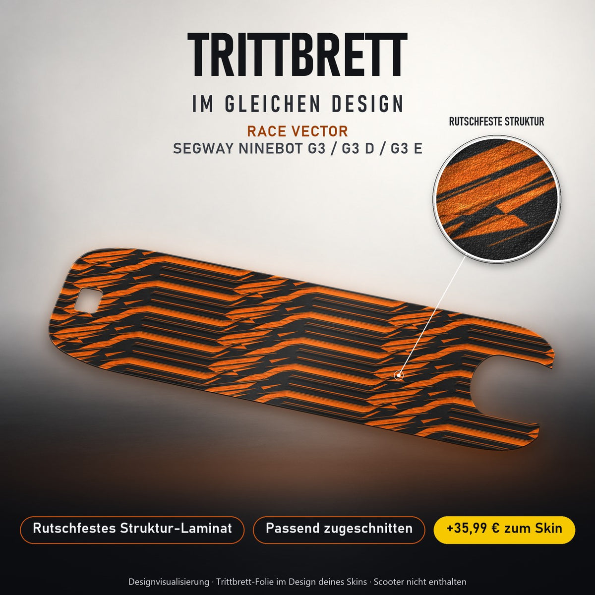 Trittbrett im gleichen Design – RACE VECTOR