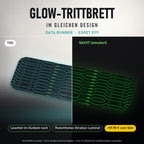 Glow-Trittbrett – DATA RUNNER, Tag/Nacht
