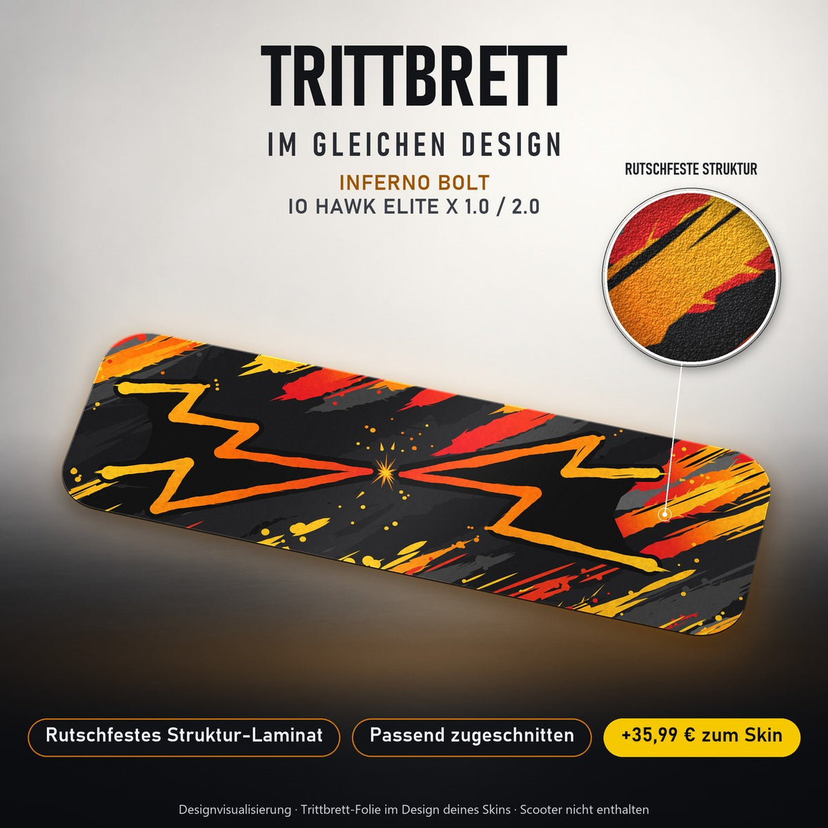Trittbrett im gleichen Design – INFERNO BOLT