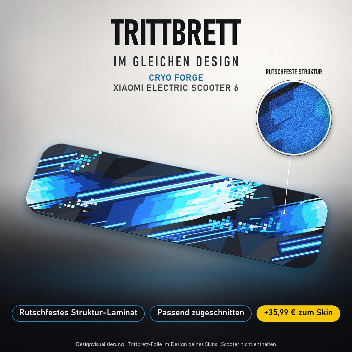 Trittbrett im gleichen Design – CRYO FORGE