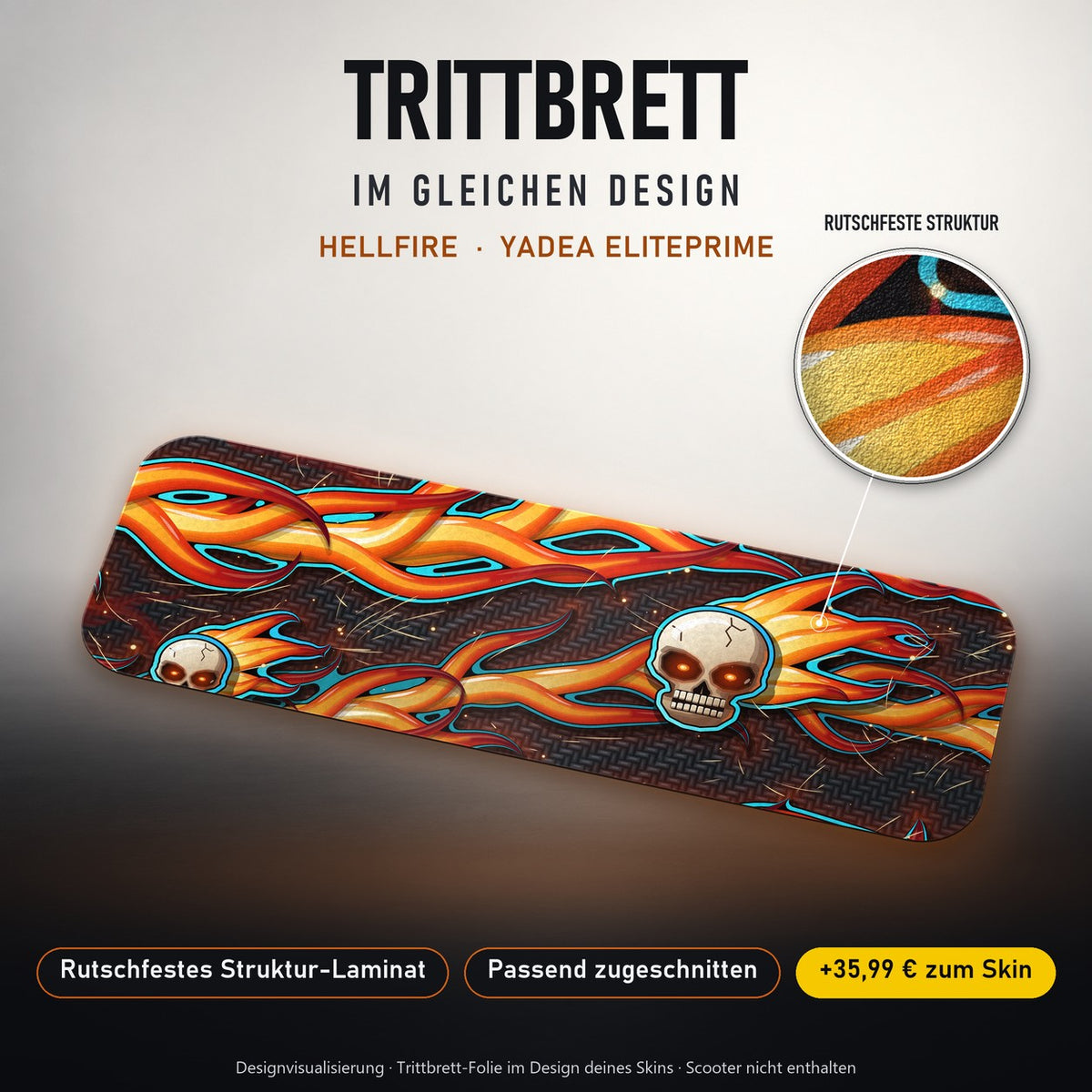 Trittbrett im gleichen Design – HELLFIRE