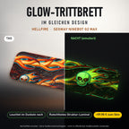 Glow-Trittbrett – HELLFIRE, Tag/Nacht
