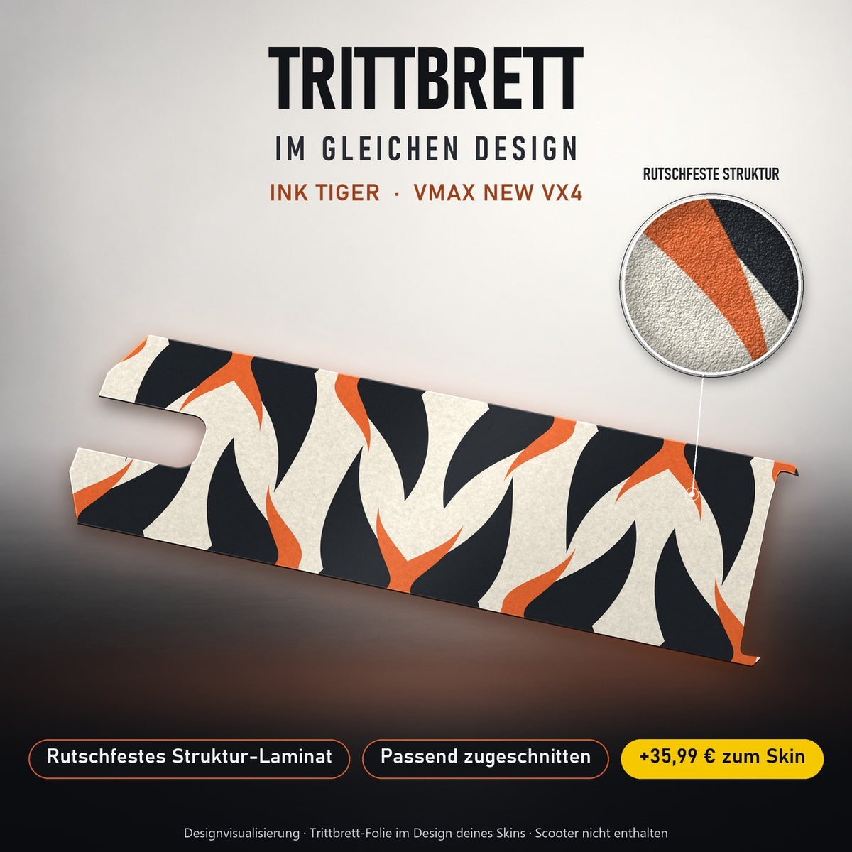 Trittbrett im gleichen Design – INK TIGER