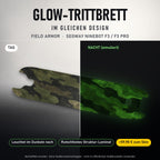 Glow-Trittbrett – FIELD ARMOR, Tag/Nacht