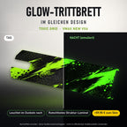 Glow-Trittbrett – TOXIC GRID, Tag/Nacht