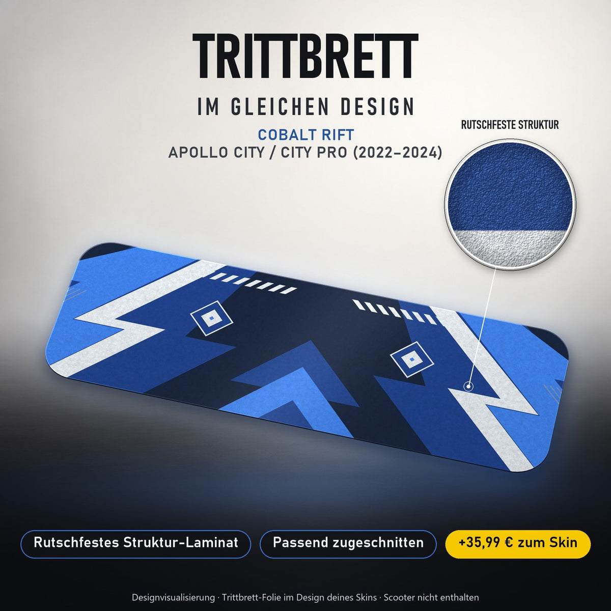 Trittbrett im gleichen Design – COBALT RIFT