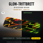 Glow-Trittbrett – INFERNO BOLT, Tag/Nacht