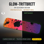 Glow-Trittbrett – SPECTRUM SPLASH, Tag/Nacht
