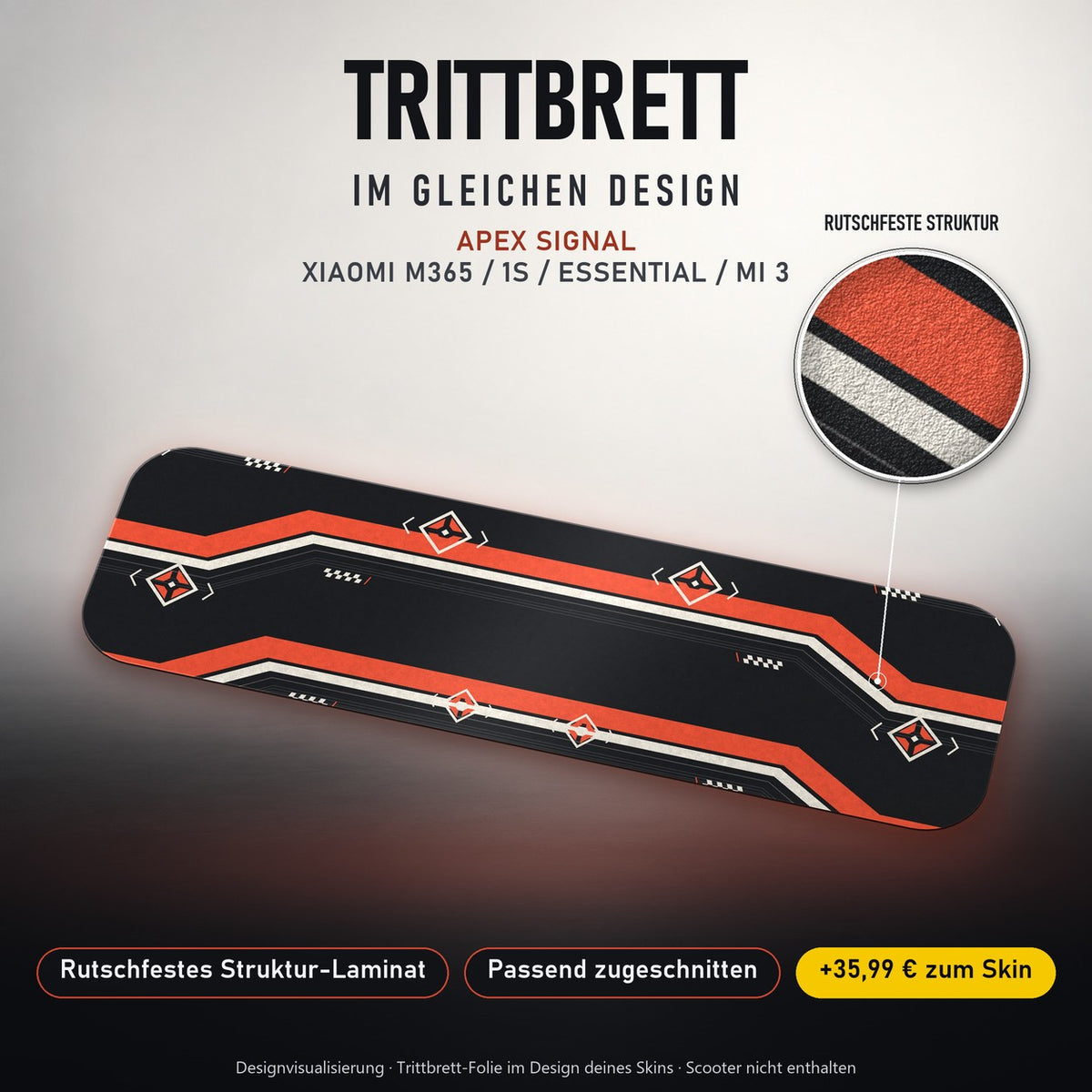 Trittbrett im gleichen Design – APEX SIGNAL