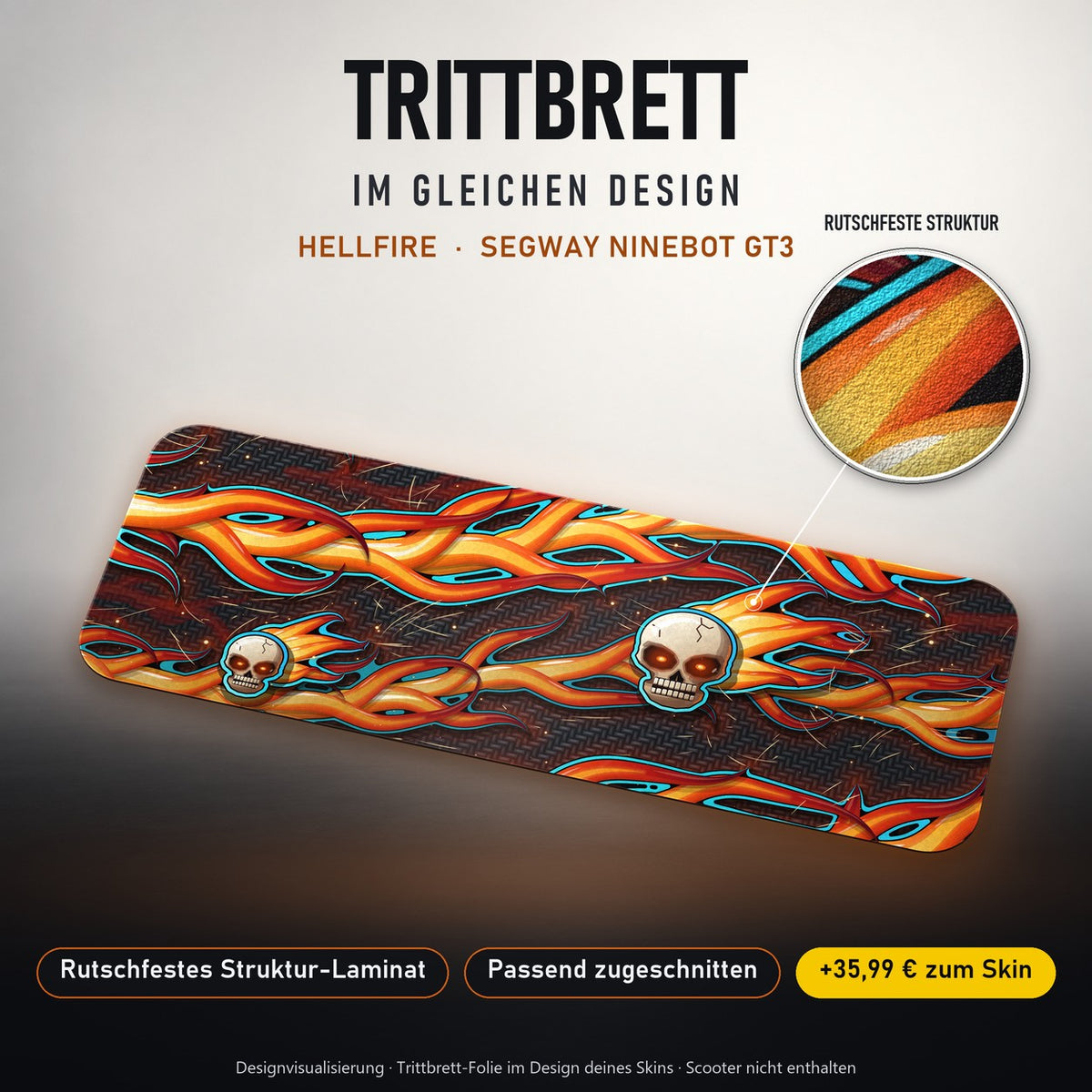 Trittbrett im gleichen Design – HELLFIRE