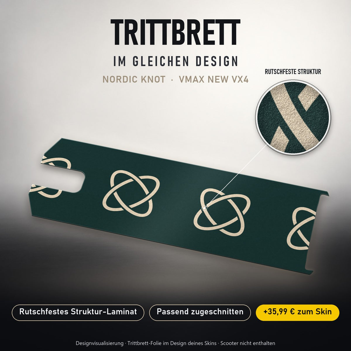 Trittbrett im gleichen Design – NORDIC KNOT