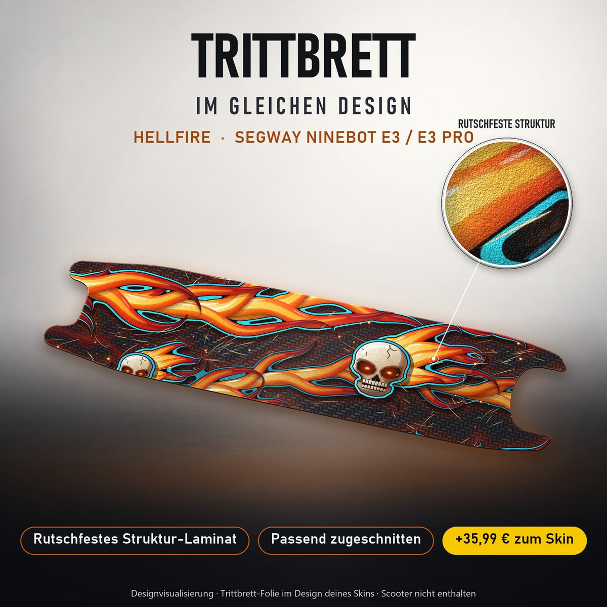 Trittbrett im gleichen Design – HELLFIRE