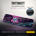 Trittbrett im gleichen Design – NEON TRIBAL