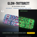 Glow-Trittbrett – POP CIRCUIT, Tag/Nacht