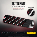 Trittbrett im gleichen Design – ELECTRIC POWER RED