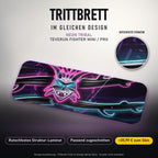 Trittbrett im gleichen Design – NEON TRIBAL