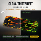 Glow-Trittbrett – INFERNO BOLT, Tag/Nacht