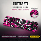 Trittbrett im gleichen Design – MAGENTA CHAOS