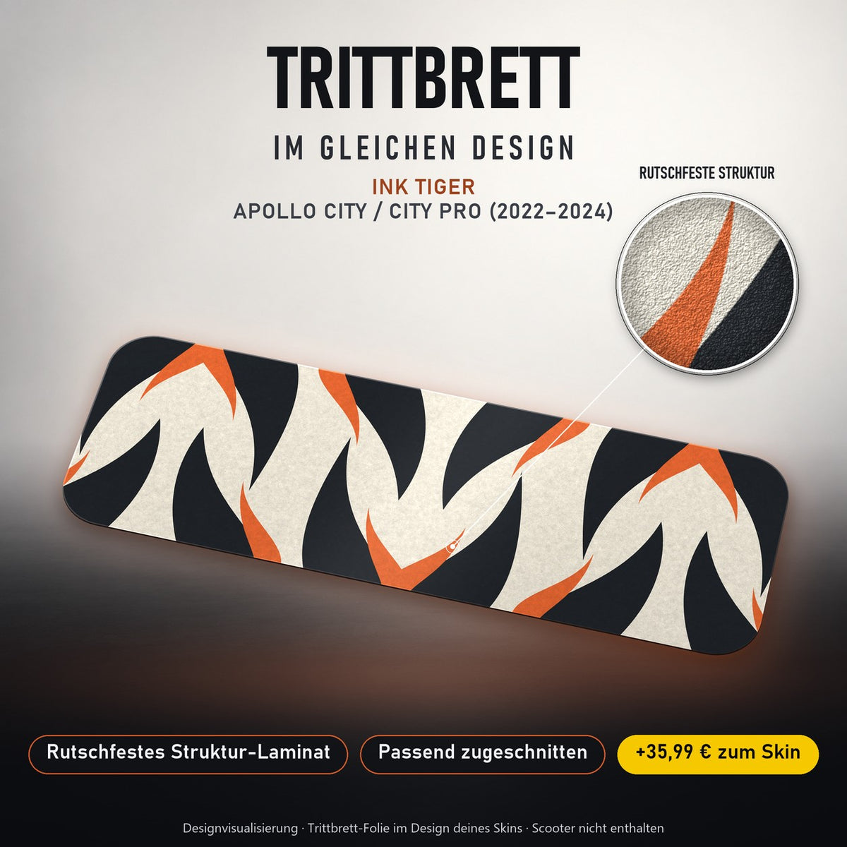 Trittbrett im gleichen Design – INK TIGER