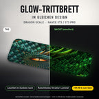 Glow-Trittbrett – DRAGON SCALE, Tag/Nacht