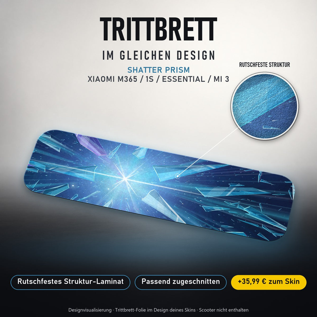 Trittbrett im gleichen Design – SHATTER PRISM