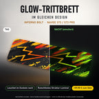 Glow-Trittbrett – INFERNO BOLT, Tag/Nacht