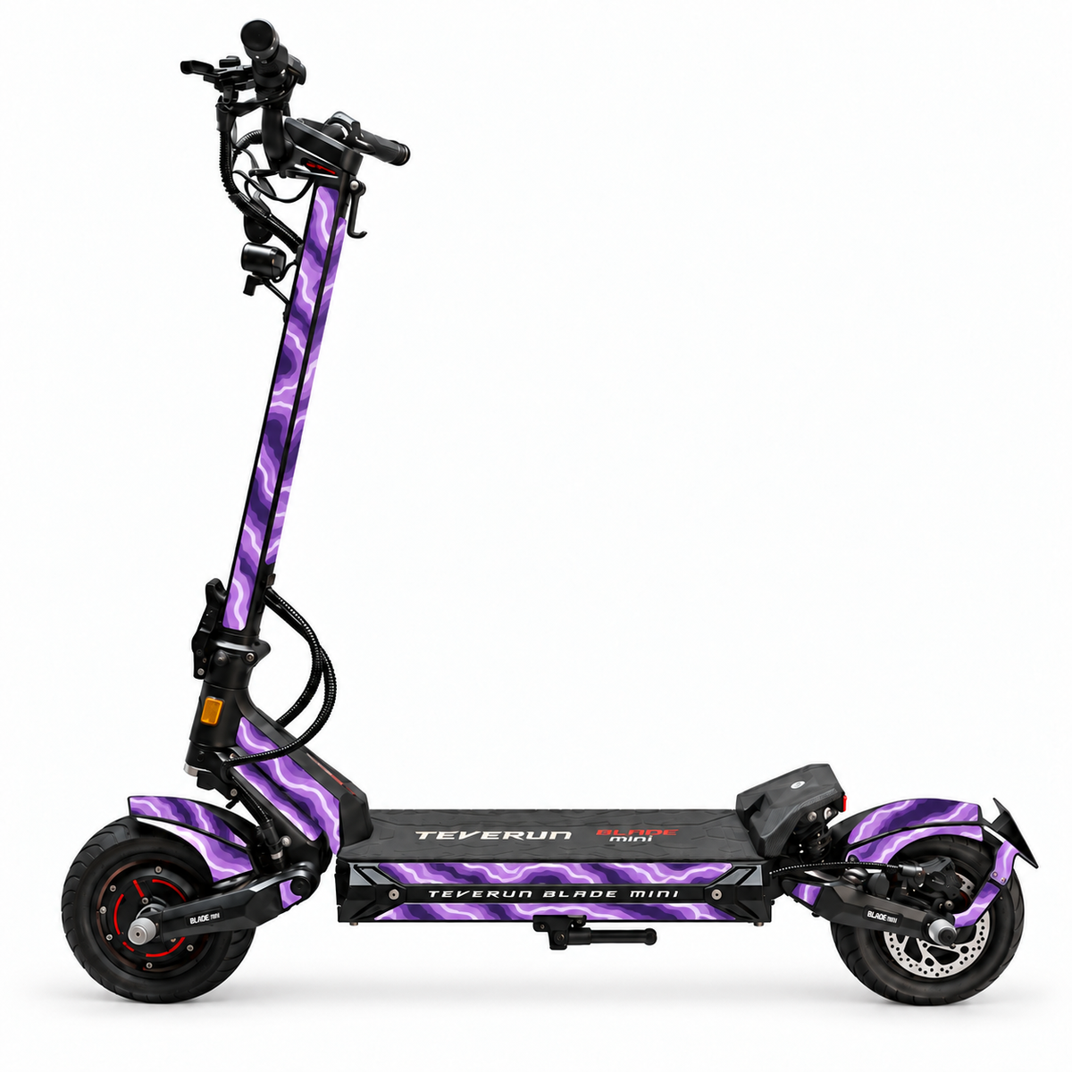 Teverun Blade Mini Skin AMETHYST VEIN – digitale Designvorschau