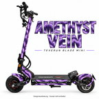 Teverun Blade Mini Skin AMETHYST VEIN – Designvorschau mit Designname