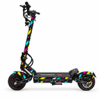 Teverun Blade Mini Skin CHROMA SLASH – digitale Designvorschau