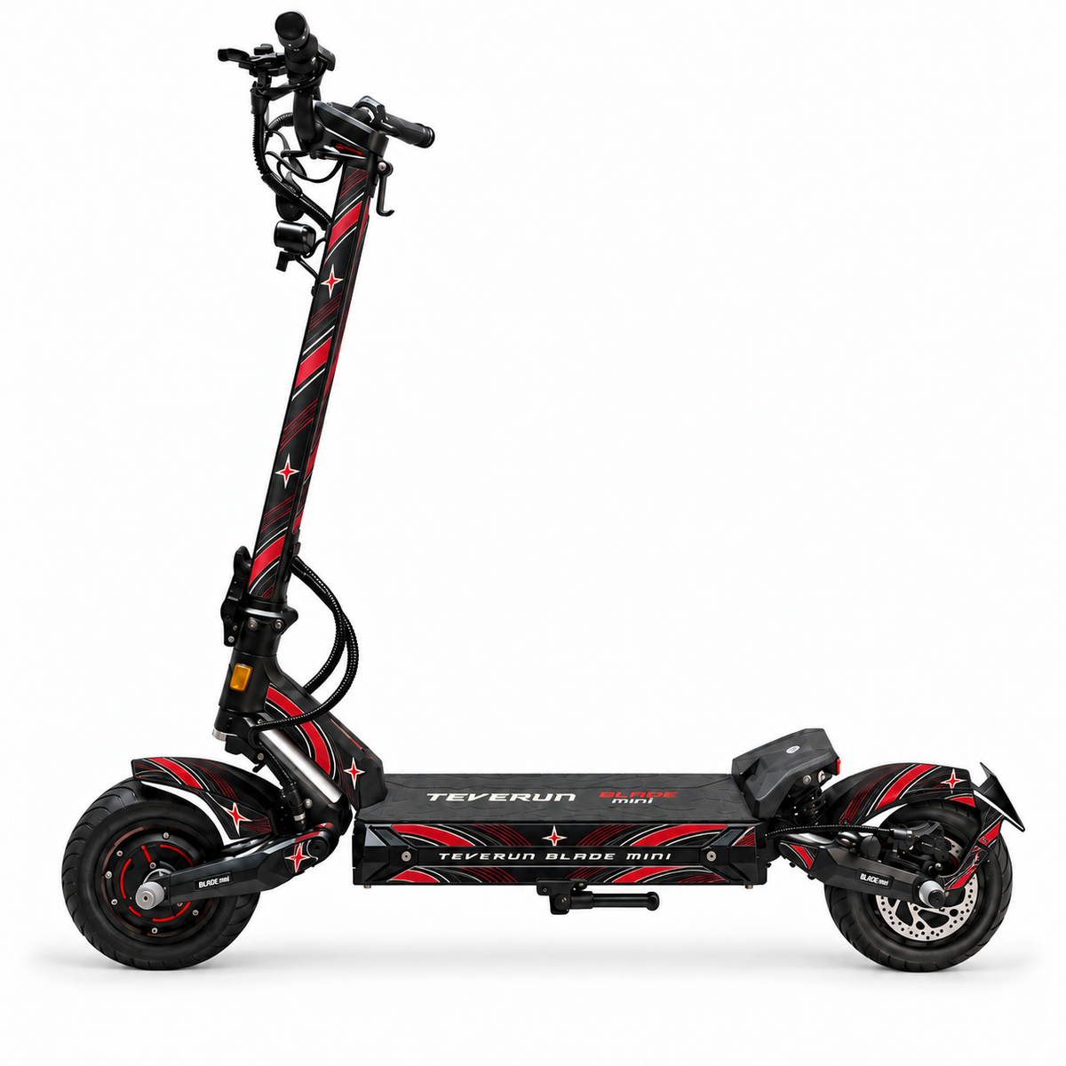 Teverun Blade Mini Skin CRIMSON ORBIT – digitale Designvorschau