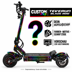 Teverun Blade Mini Skin CUSTOM – Designvorschau mit Designname