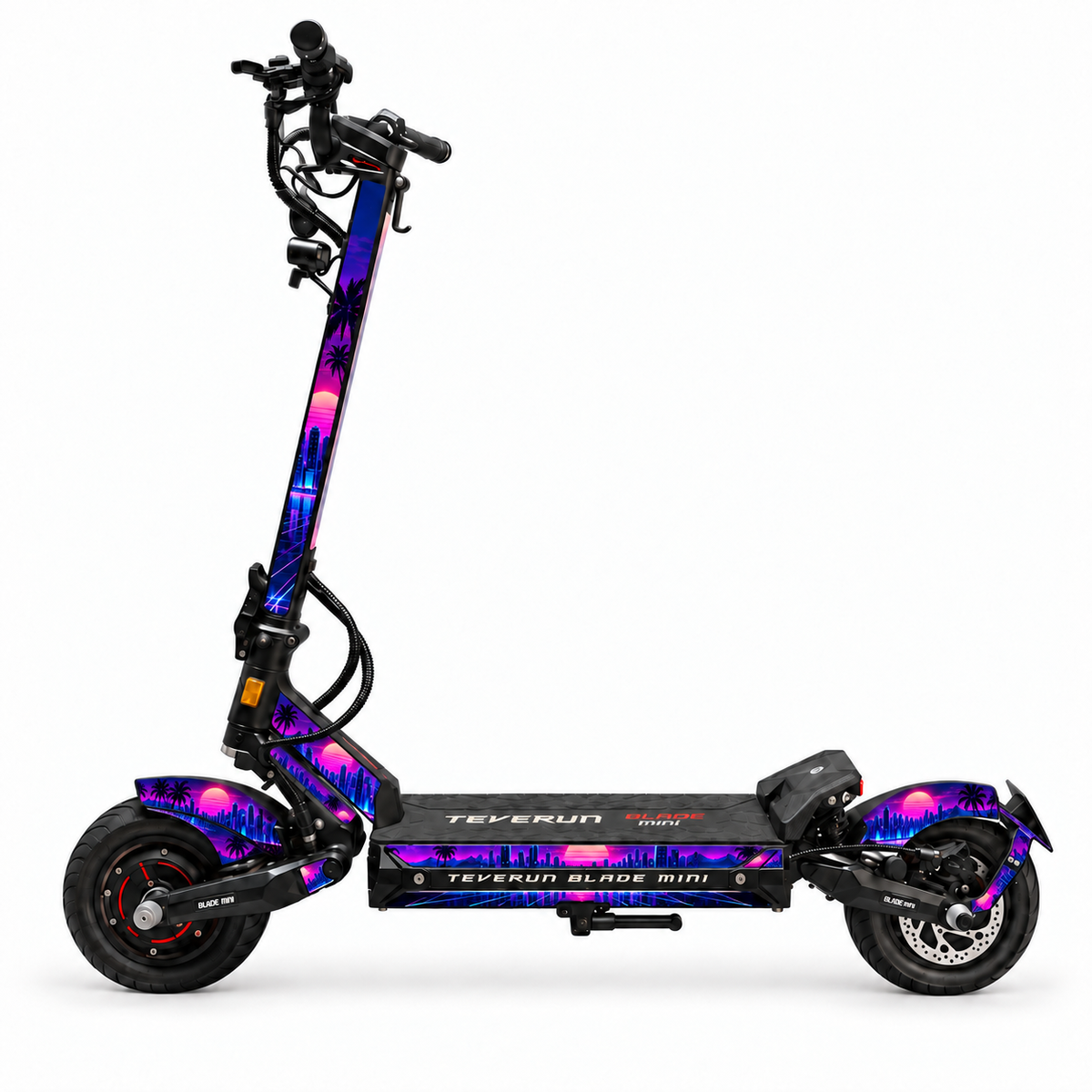Teverun Blade Mini Skin CYBER HORIZON – digitale Designvorschau