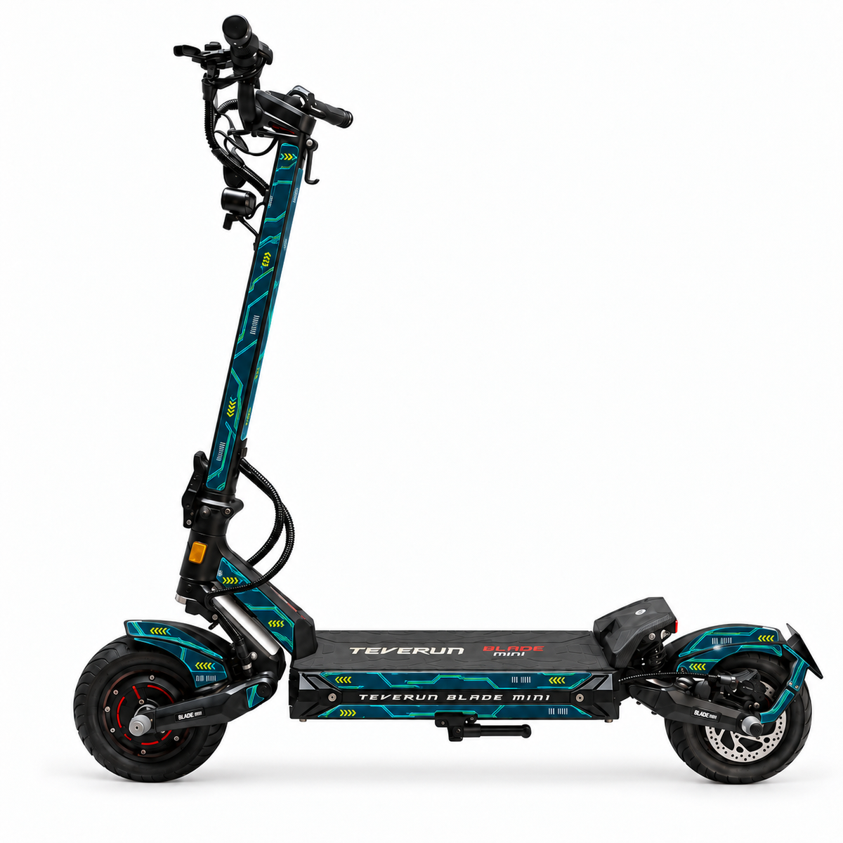 Teverun Blade Mini Skin DATA RUNNER – digitale Designvorschau